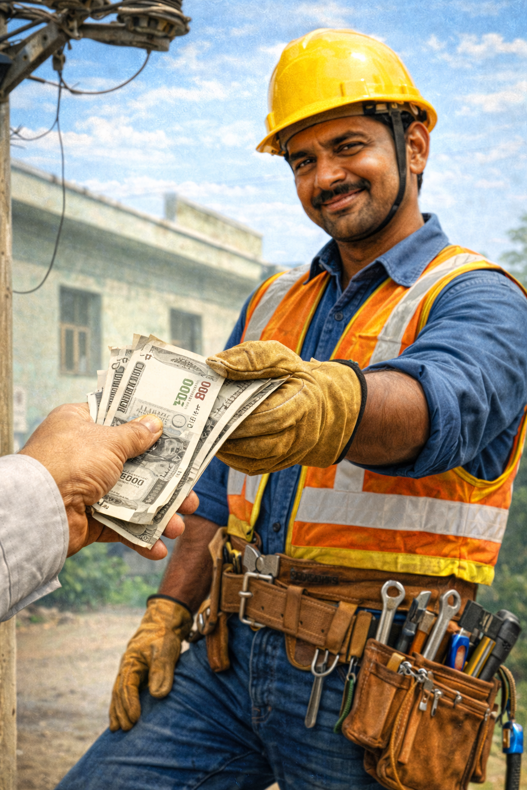 ਰਿਸਵਤ ਲੈਂਦਾ ਲਾਈਨਮੈਨ Vigilance ਨੇ ਵਲੇਟਿਆ